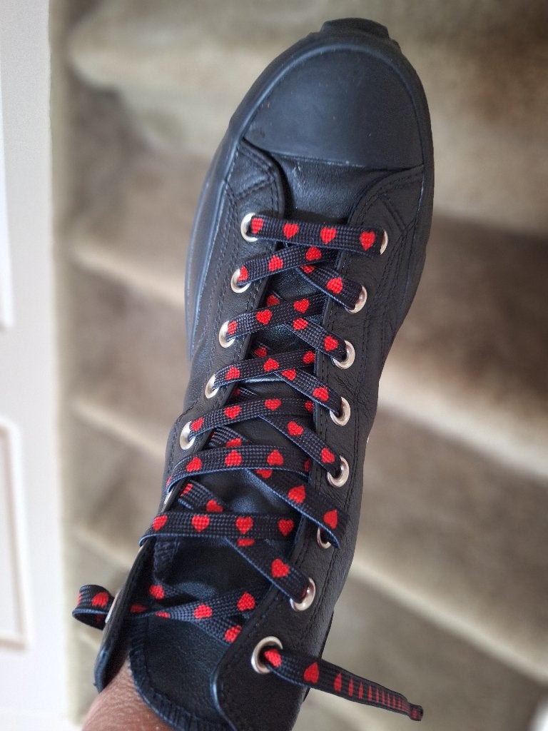 Converse chuck Taylor 42,5 zwart leer, Verzenden, Zwart, Converse, Sneakers of Gympen