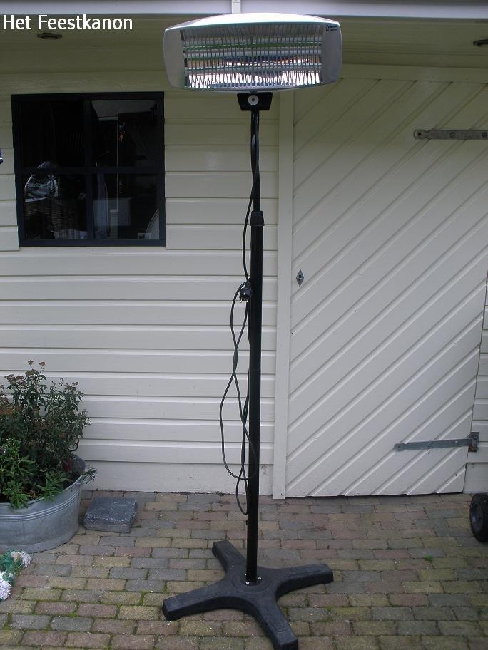 Elektrische terrasverwarmer(s) te huur en andere verwarming, Tuin en Terras, Terrasverwarmers, Ophalen, Zo goed als nieuw, Elektrisch