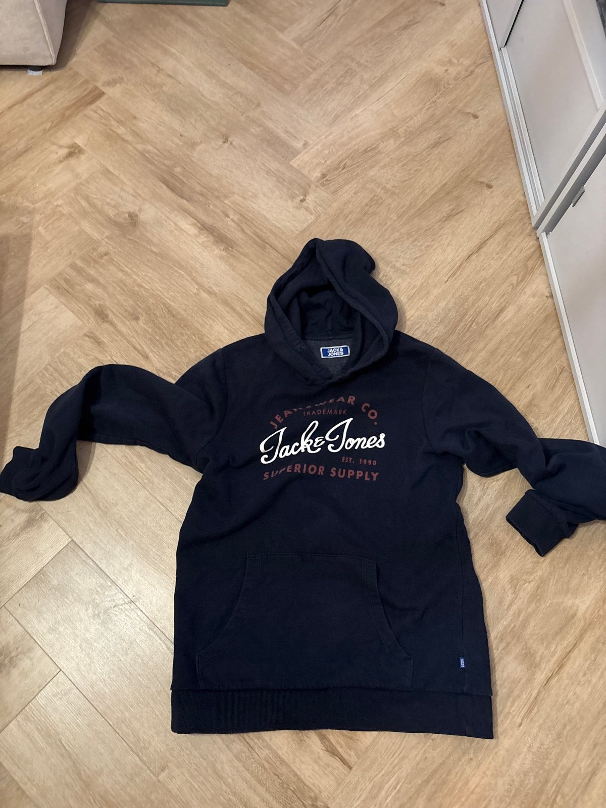 Jack & Jones hoodie - Maat S, Ophalen of Verzenden, Gedragen, Maat 48/50 (M), Blauw