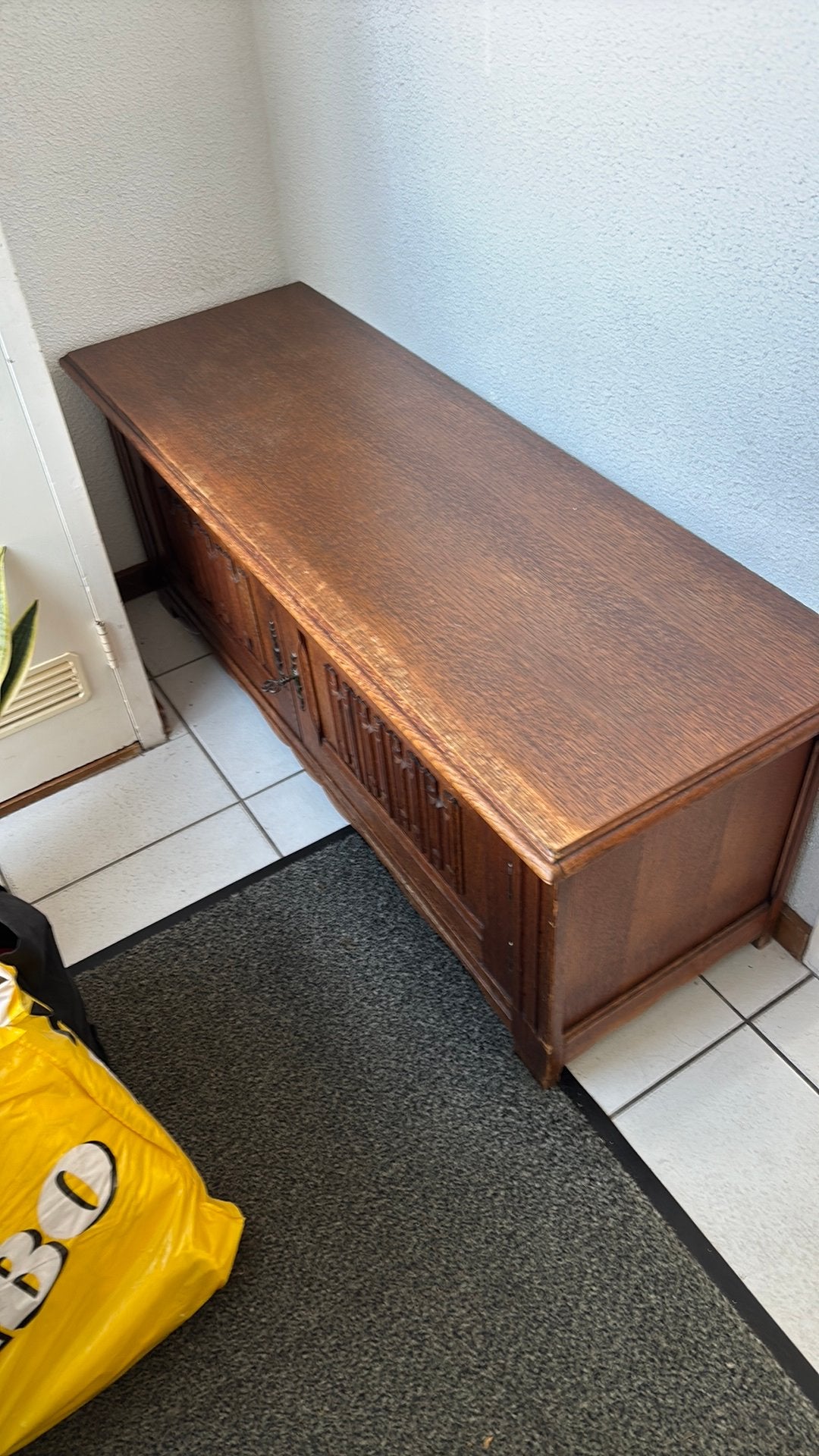 Gratis eiken schoenenkast, Huis en Inrichting, Ophalen, Gebruikt, 50 tot 75 cm, Eikenhout