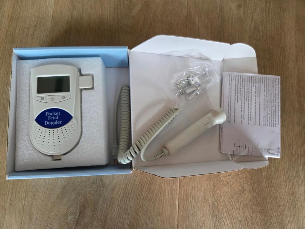 Baby Doppler - Luister naar de hartslag van je baby, Kinderen en Baby's, Overige Kinderen en Baby's, Ophalen of Verzenden, Nieuw