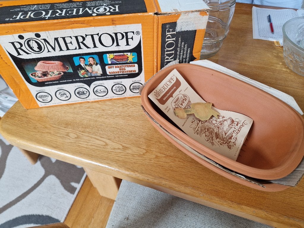 Römertopf, nooit gebruikt, Ophalen, Nieuw, Overige materialen, Overige typen