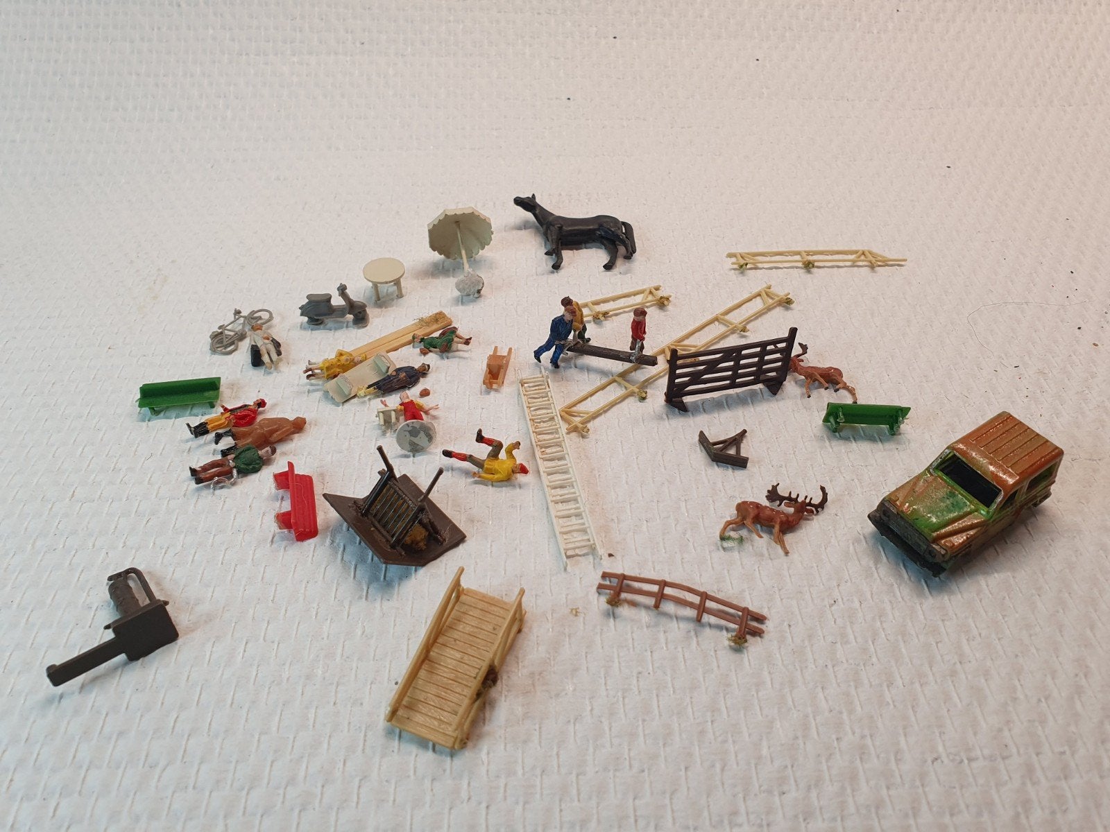 H0 Scenery: Diverse Figuren en Accessoires, Ophalen of Verzenden, Gebruikt, Overige typen