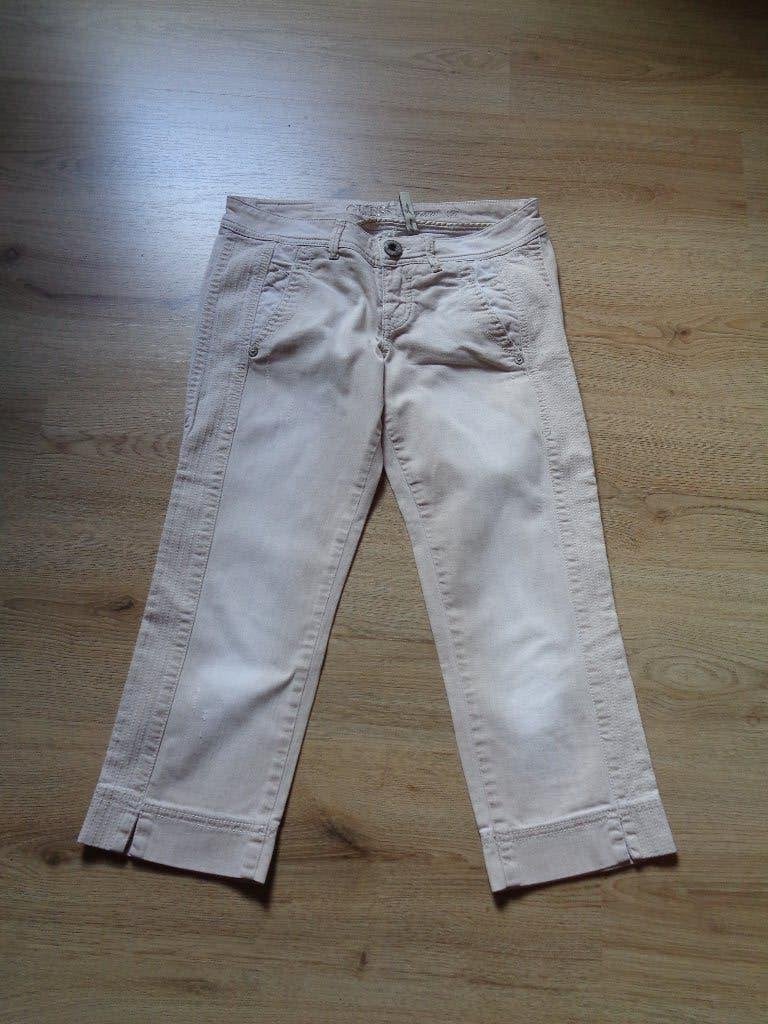 GUESS Jeans, Beige, Ophalen of Verzenden, Driekwart, Maat 36 (S)