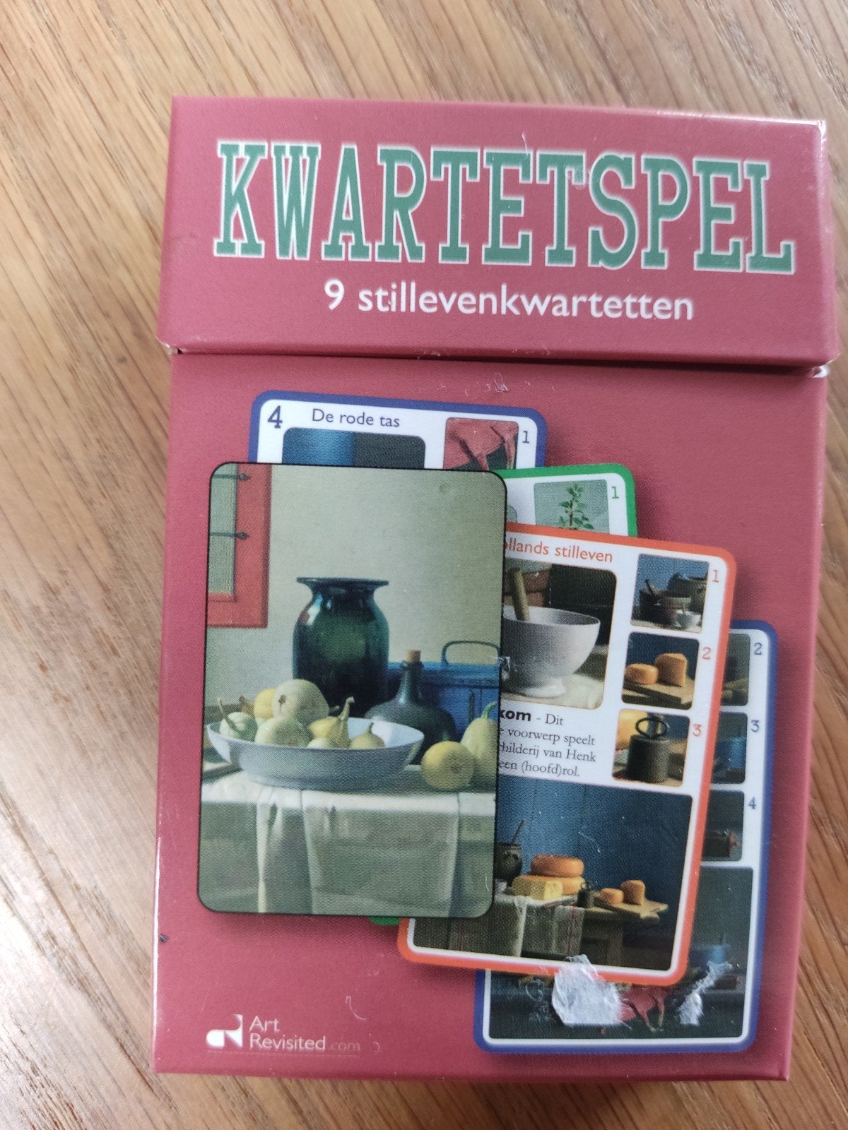 kwartet met stillevens van Helmantel, Verzamelen, Ophalen of Verzenden, Zo goed als nieuw, Kwartet(ten)