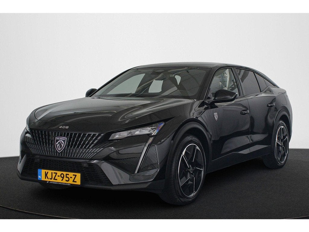 Peugeot 408 1.6 HYbrid 225 EAT8 GT FOCAL Alcantara Massage 3, Auto's, Peugeot, Automaat, Gebruikt, 4 cilinders, Bedrijf