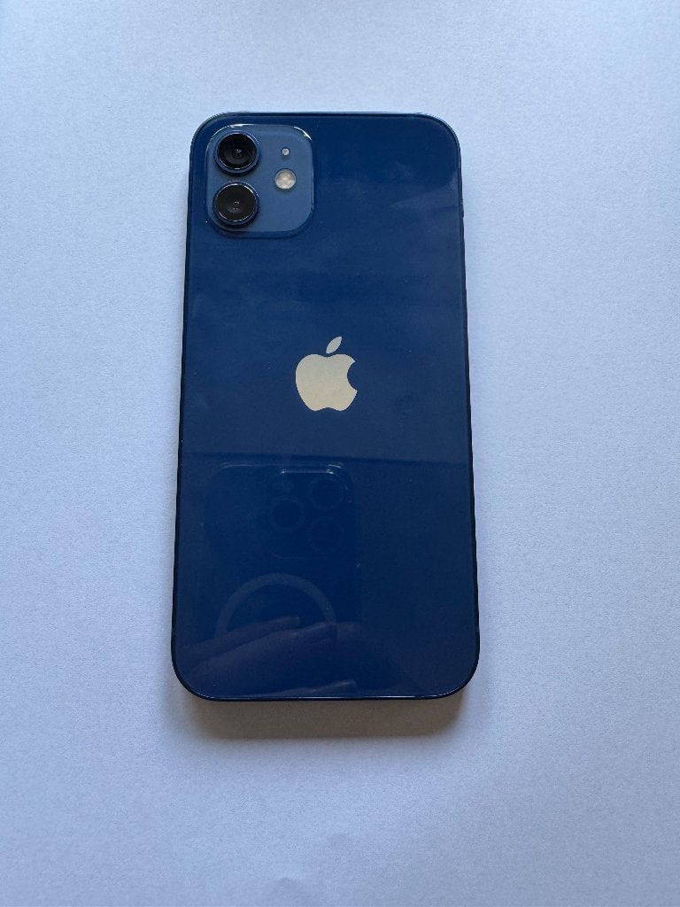 iPhone 12, Telecommunicatie, Mobiele telefoons | Apple iPhone, Blauw, Ophalen of Verzenden, Zo goed als nieuw, Zonder simlock
