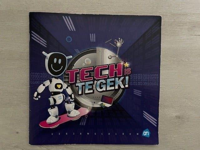 Verzamelalbum AH: Tech is te gek! - Compleet, 160 stickers, Albert Heijn, Ophalen of Verzenden