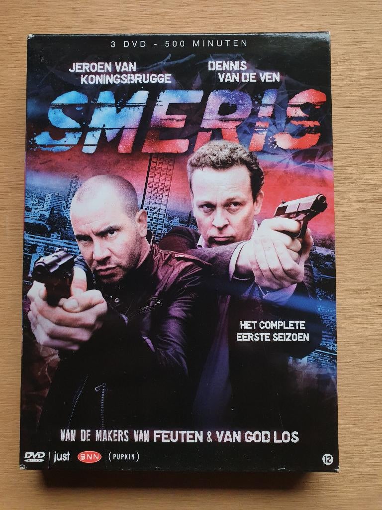 Smeris complete seizoen 1 en 2 op DVD nieuw, Vanaf 12 jaar, Ophalen, Nieuw in verpakking