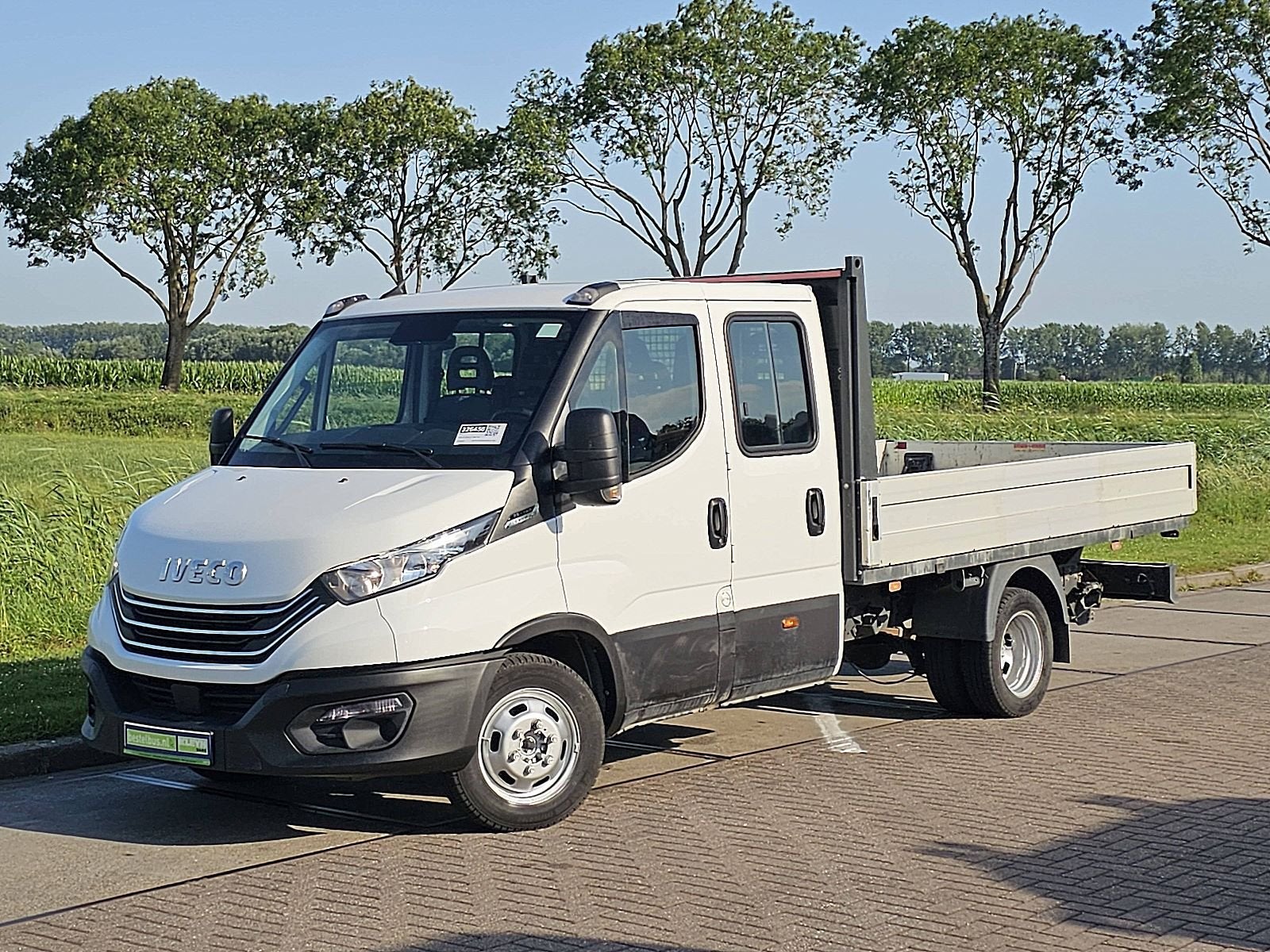 IVECO DAILY 35C14 dub.cab open-laadbak, Automaat, 136 pk, Gebruikt, Euro 6