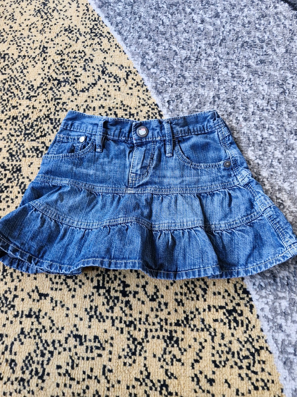 Hello kitty spijkerrokje maat 86, Meisje, H&M, Onbekend, Ophalen of Verzenden