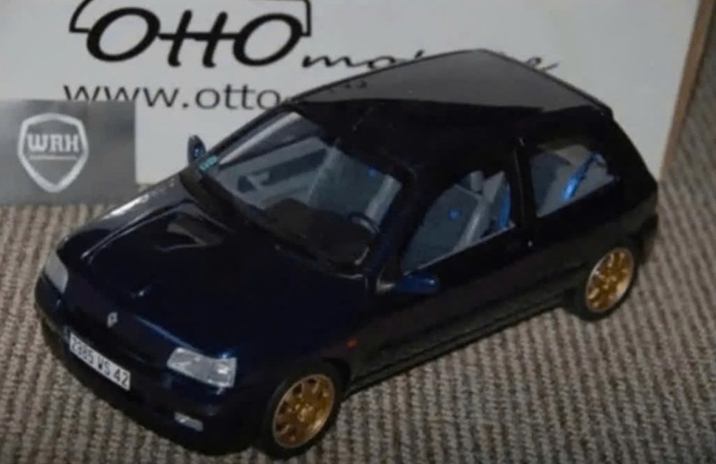 1:12 RENAULT CLIO WILLIAMS PH 2 G008 Otto mobile in doos WRH, Verzenden, Zo goed als nieuw, 1:9 t/m 1:12, Auto