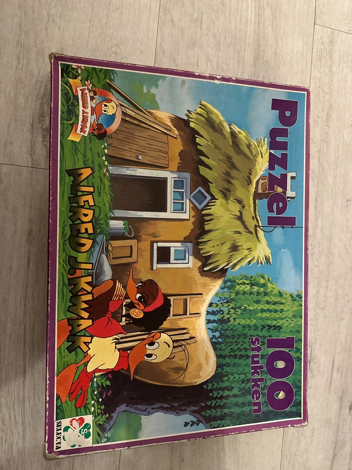 Niels Holgersson Puzzel 100 stukjes, Ophalen, 10 tot 50 stukjes, Gebruikt, 6 jaar of ouder