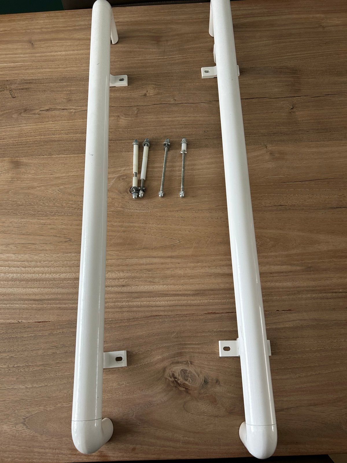 Set wandbeugels/ steunbeugels, met bevestigingsmateriaal, Diversen, Ophalen, Gebruikt