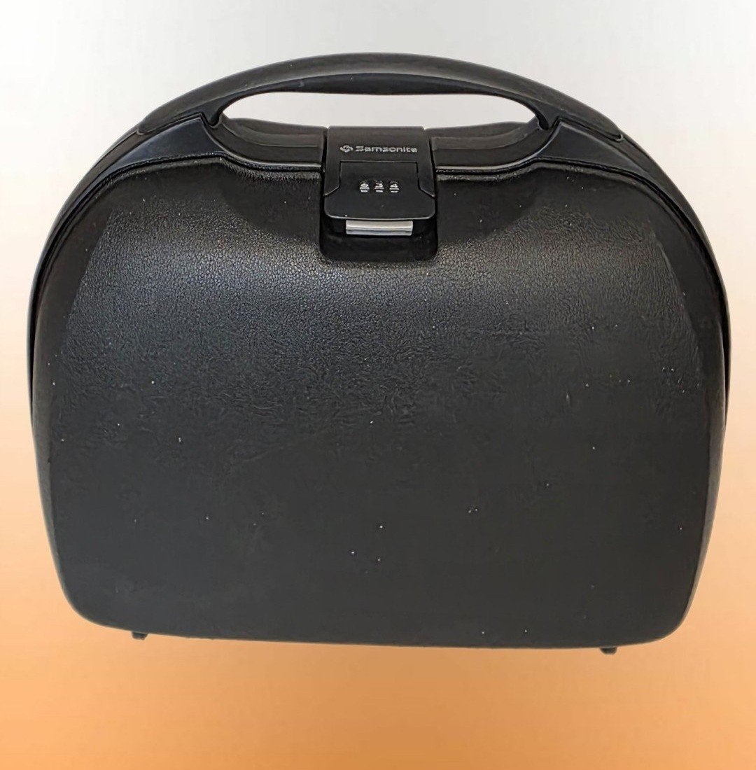Samsonite Beautycase Zwart - Hardcase met cijferslot, Sieraden, Tassen en Uiterlijk, Beautycases, Gebruikt, Zwart, Ophalen of Verzenden