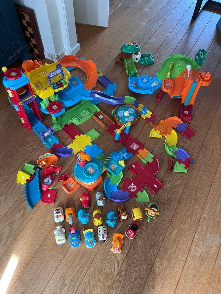 VTech Toet Toet Auto's en Zoef Zoef Dieren collectie, Ophalen, Gebruikt
