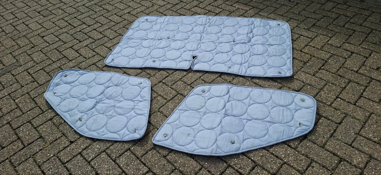 Camper isolatiematten set - 3 stuks, Caravans en Kamperen, Ophalen, Gebruikt
