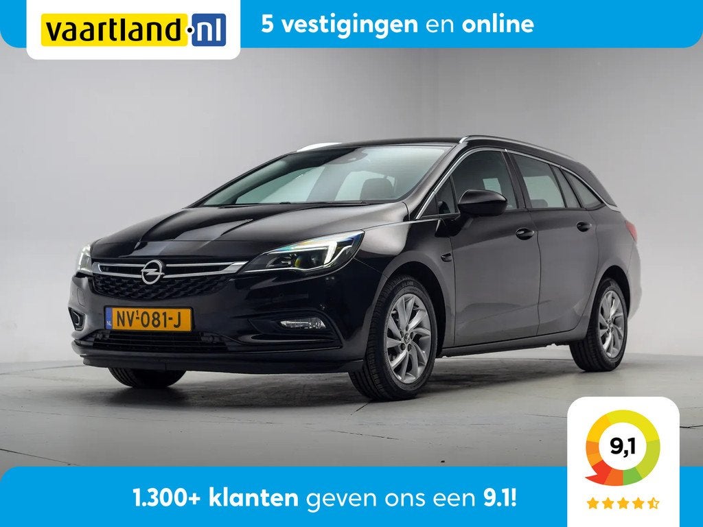 Opel Astra 1.0 Innovation [ Navi Camera Half Leder ], Voorwielaandrijving, Gebruikt, 1178 kg, 620 kg