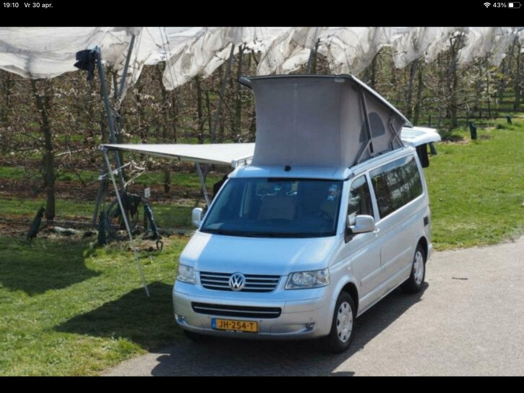 Volkswagen VW California T5 2.5 TDI COMFORTLINE 130PK, Caravans en Kamperen, Campers, Chemisch toilet, Buscamper of Camperbus