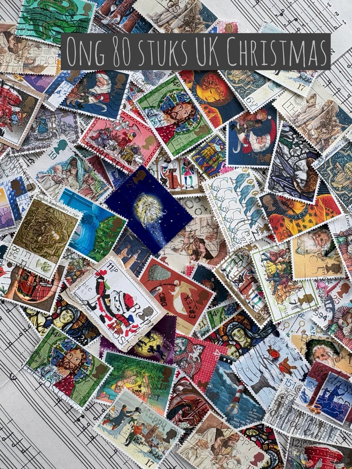 Postzegels UK Chrismas, Postzegels en Munten, Postzegels | Europa | UK, Ophalen of Verzenden, Gestempeld