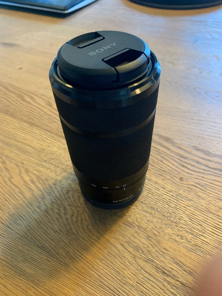 Sony E 55-210mm f/4.5-6.3 OSS Telelens, Sony E-mount, Autofocus, Sony, Zo goed als nieuw