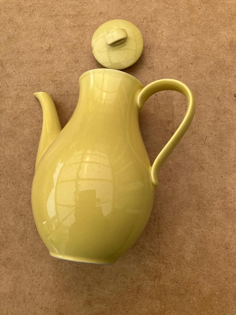 retro vintage pastel koffiekan, Verzenden, Overige typen