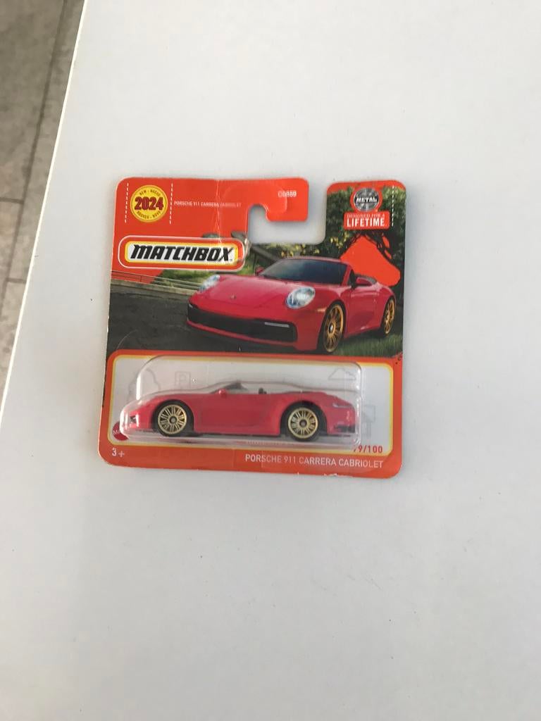 Matchbox Porsche 911 Carrera Cabriolet nieuw in verpakking, Ophalen, Nieuw, Auto