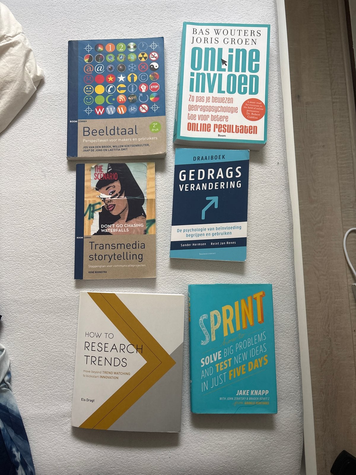 Boeken over communicatie, marketing en psychologie, Ophalen, Gelezen, Nederland