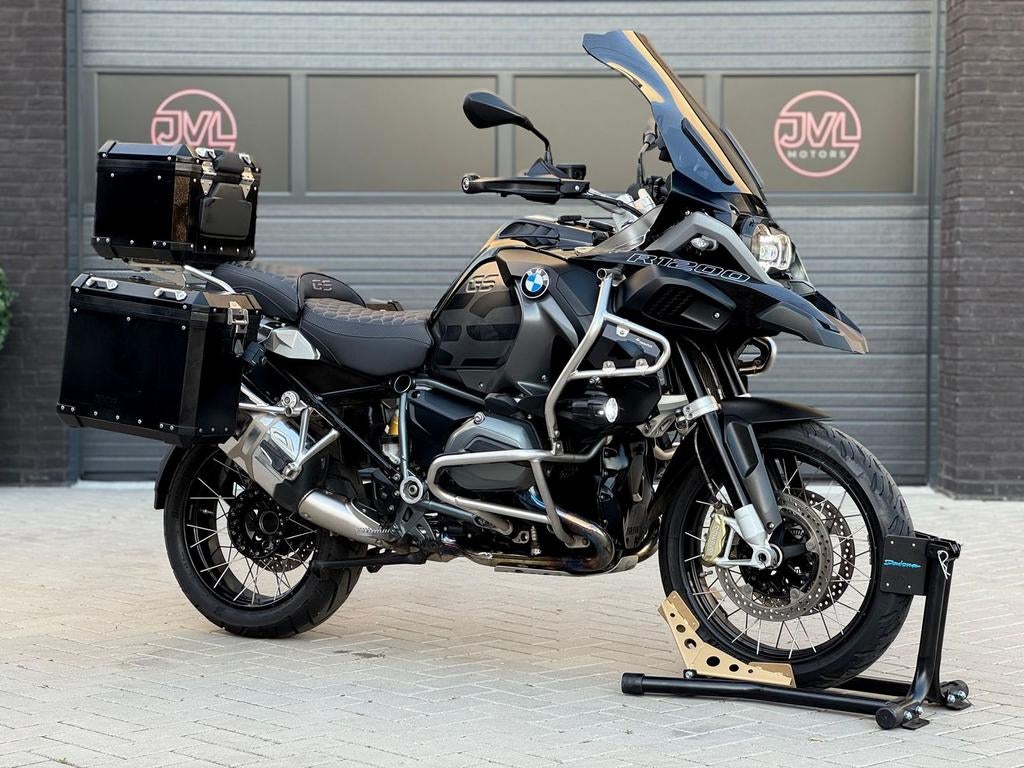 BMW R 1200 GS ADVENTURE *TRIPLE BLACK* GS1200 Full Option!, 2 cilinders, Motorrijbewijs A, Bedrijf, Meer dan 35 kW