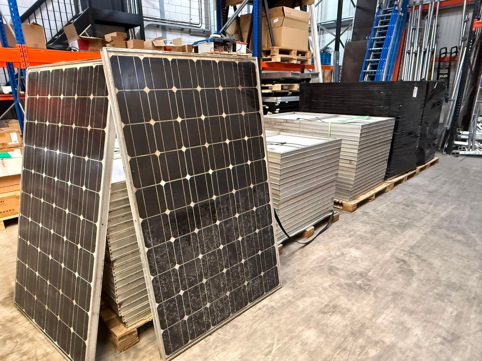 1set zonnepanelen (80x 270wp JA Solar) met SolarEdge omvor, Ophalen, Gebruikt, Compleet systeem, 200 wattpiek of meer