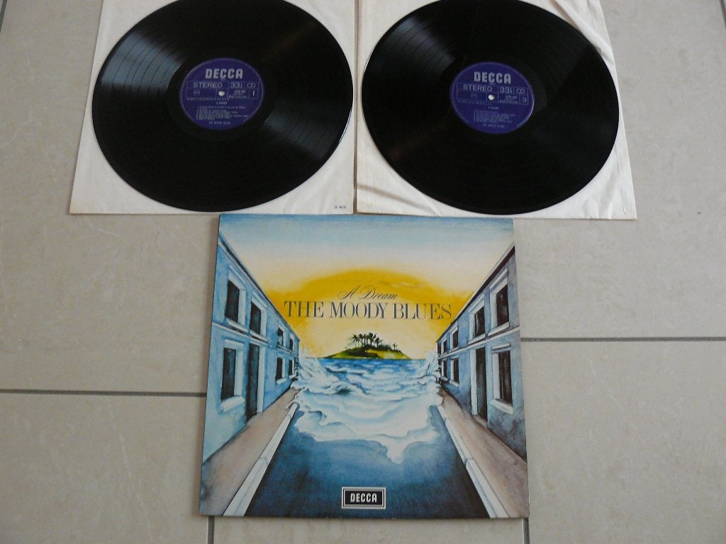 2 LP The Moody Blues - A dream, Verzenden, Gebruikt, Overige formaten, LP