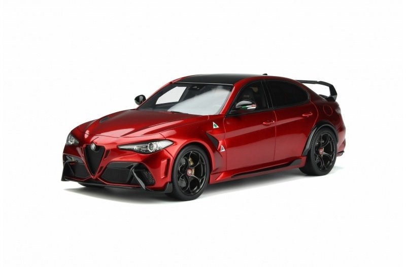 Ottomobile 1:18 Alfa Romeo Giulia GTAm 2020 rood nieuw, Ophalen of Verzenden, Zo goed als nieuw, Auto, OttOMobile