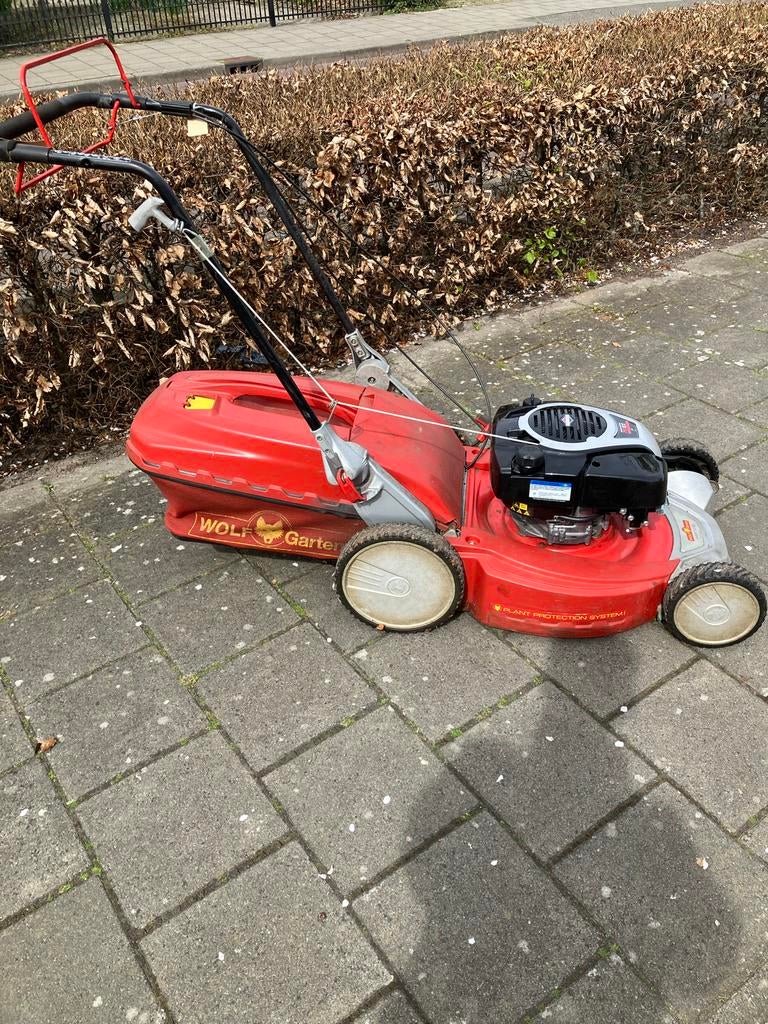 Wolf Garten Expert 53 BA grasmaaier, Tuin en Terras, Grasmaaiers, Ophalen, Cirkelmaaier, Gebruikt, 50 cm of meer
