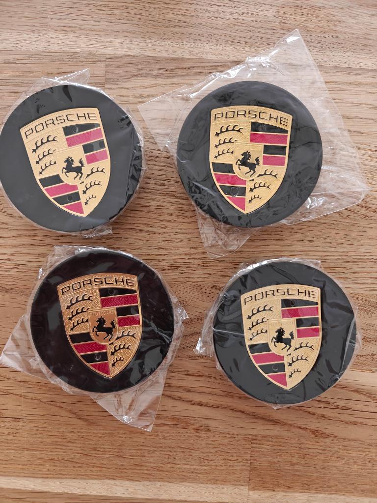 Naafdoppen Porsche zwart, Auto-onderdelen, Ophalen of Verzenden, Nieuw, Porsche