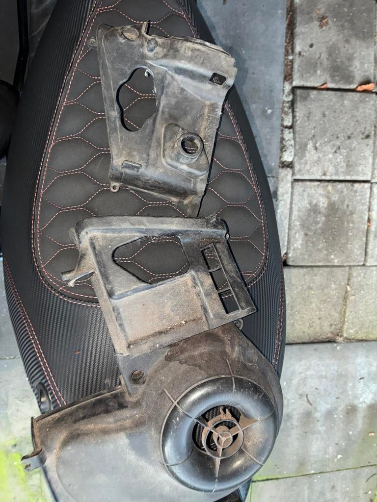 koelkappen set piaggio 4takt, Ophalen of Verzenden