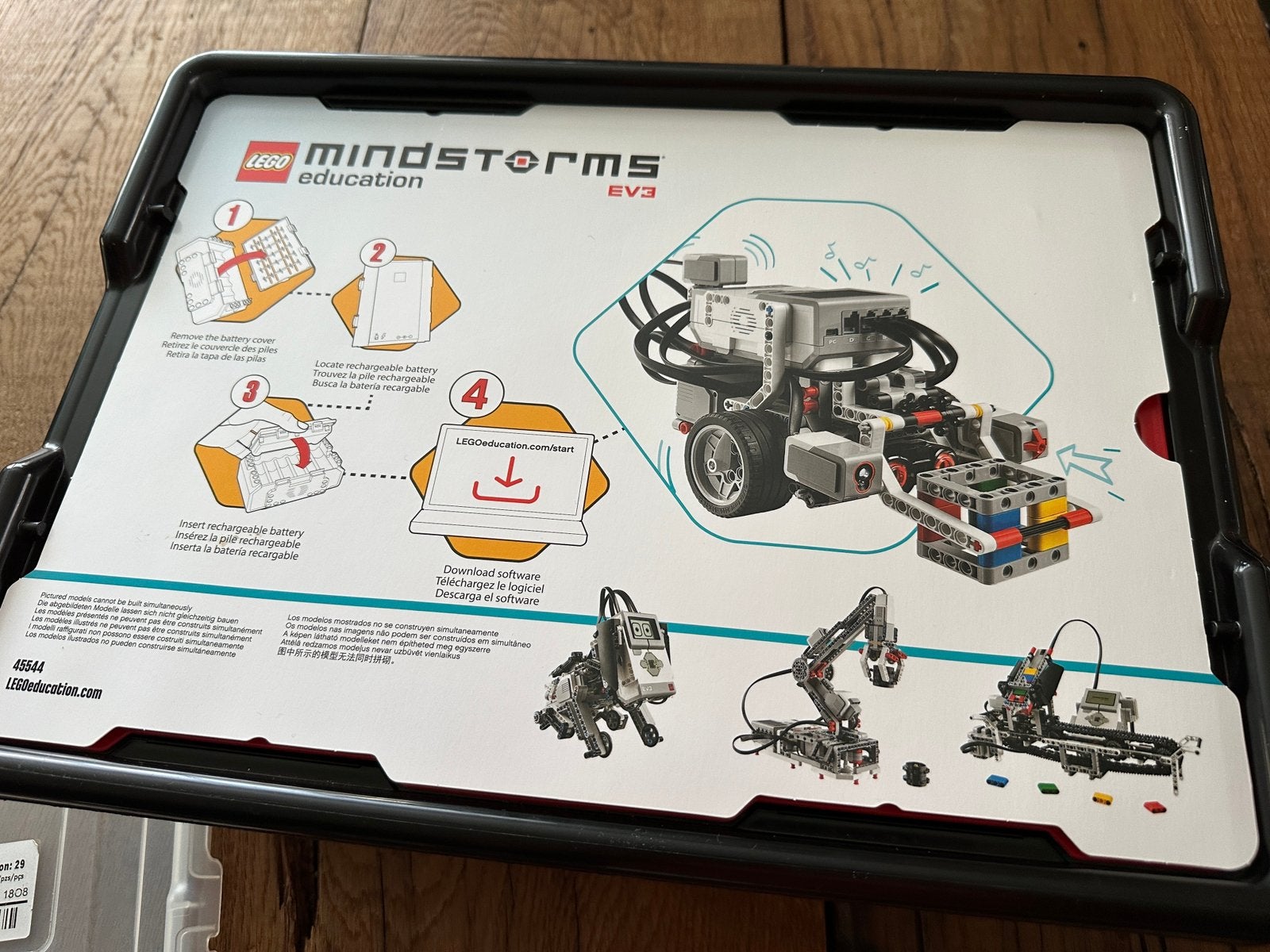 Lego Mindstorms EV3 - education set 45544 - 100% compleet, Compleet, Lego, Ophalen of Verzenden, Zo goed als nieuw