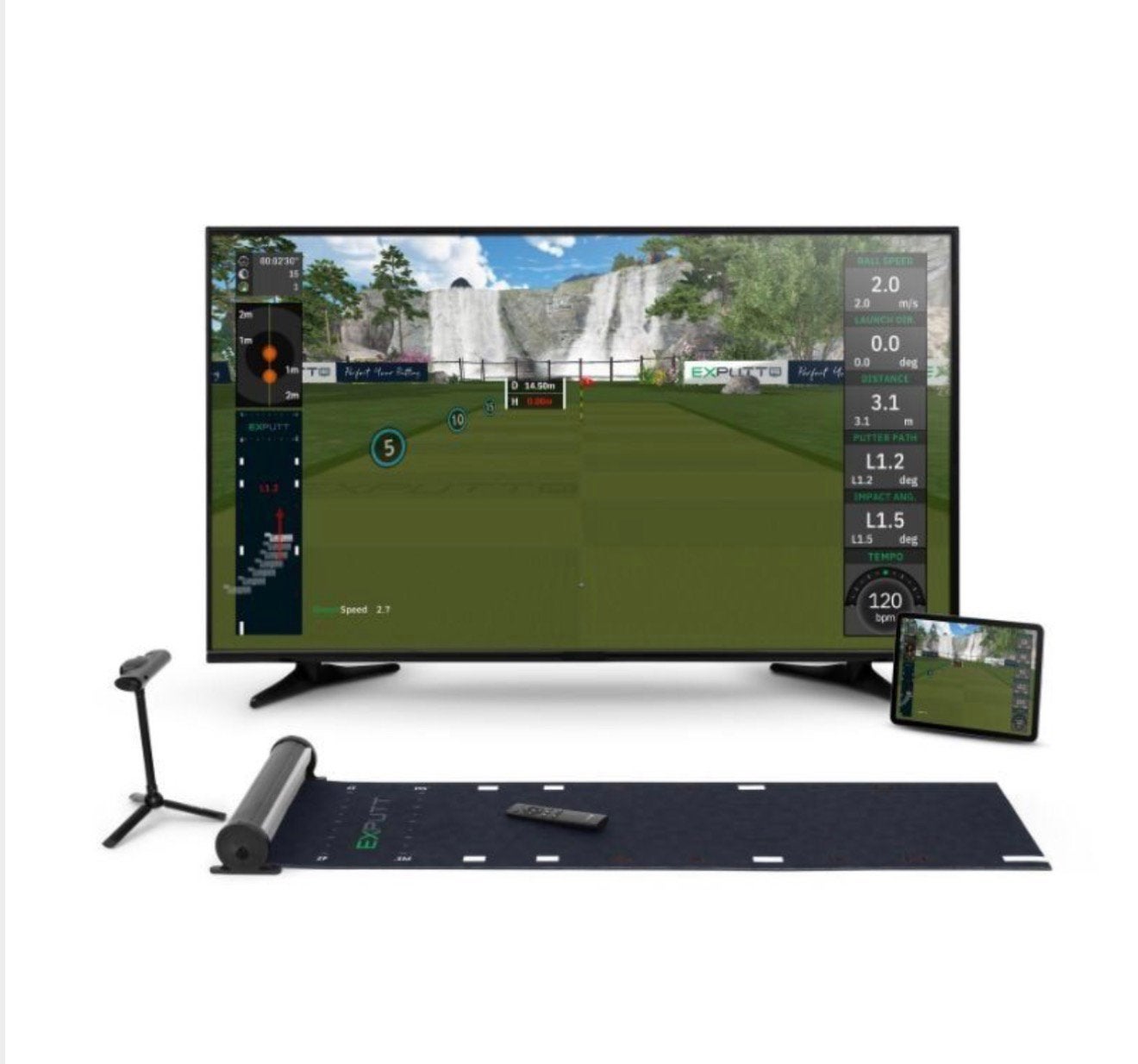 Exputt RG Putting Simulator (opknapper!), Ophalen of Verzenden, Nieuw, Overige typen, Overige merken