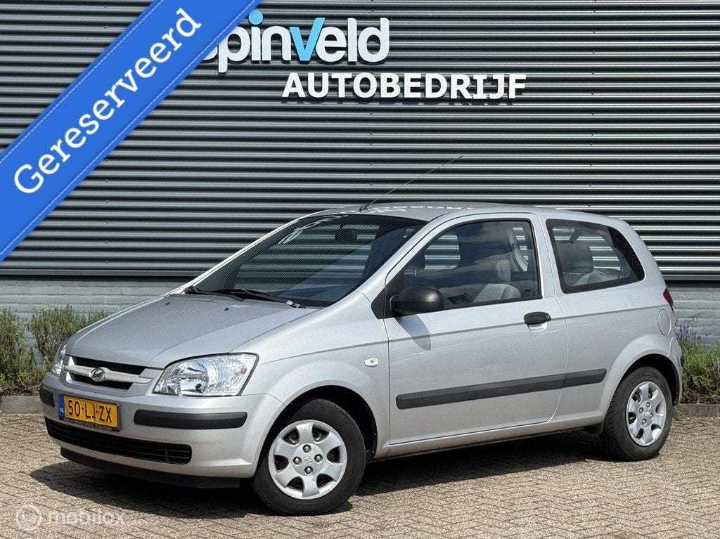 Hyundai Getz 1.1i GL - Elek pakket - Apk 02/27 -, Auto's, Hyundai, Bedrijf, Getz, Airbags, Alarm, Centrale vergrendeling, Elektrische ramen
