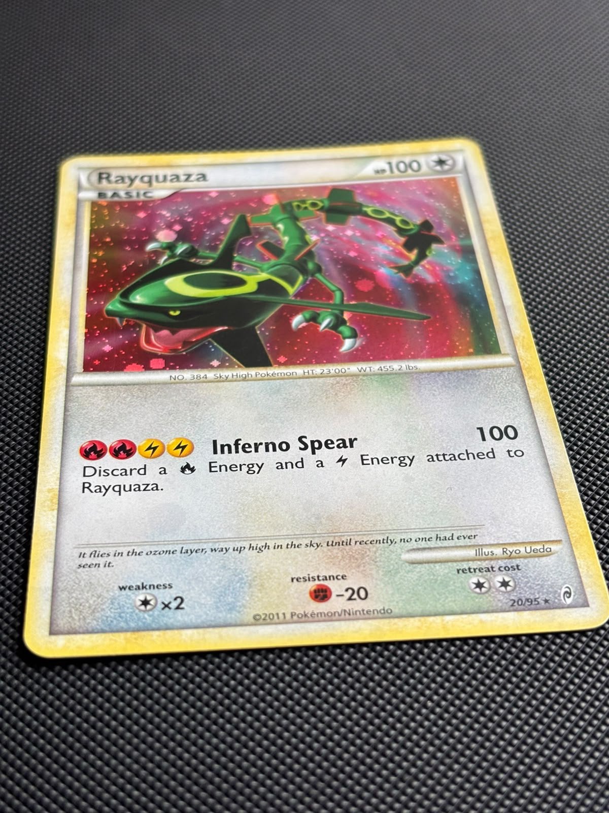 Rayquaza call of legends CL 20 pokemon kaarten, Ophalen of Verzenden, Zo goed als nieuw