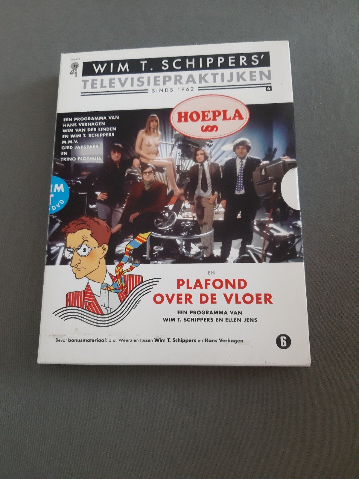Wim T. Schippers' Televisiepraktijken sinds 1962 - DVD, Cd's en Dvd's, Gebruikt, Alle leeftijden, Nederlands, Inclusief doosje