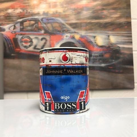 ✅ Jenson Button Helmet Honda F1 mok Vintage olie Autosport, Ophalen of Verzenden, Nieuw, Formule 1