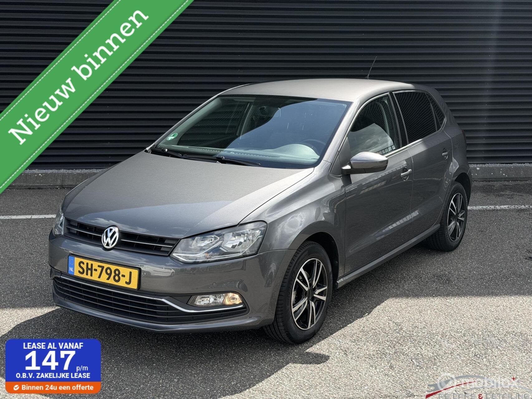 Volkswagen Polo 1.2 TSI Highline, Airco, LMV, PDC V+A,, Euro 6, 4 cilinders, Bedrijf, Handgeschakeld