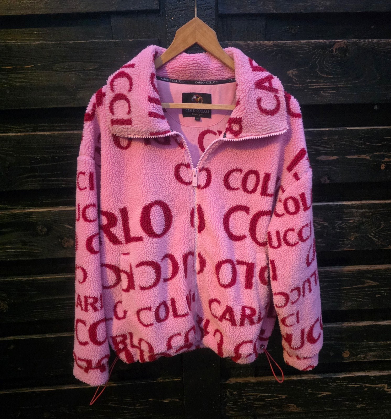 Carlo Colucci dames Vest / Jas, Maat 46/48 (XL) of groter, Roze, Gedragen, Ophalen