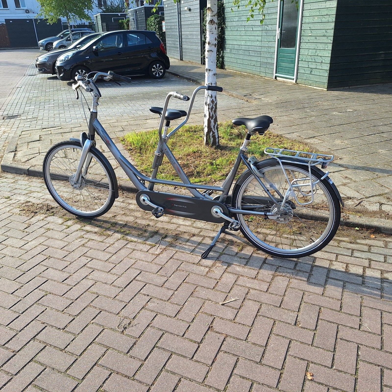 Sparta Tandemfiets., Fietsen en Brommers, Minder dan 10 versnellingen, Gebruikt, 51 tot 55 cm, Ophalen