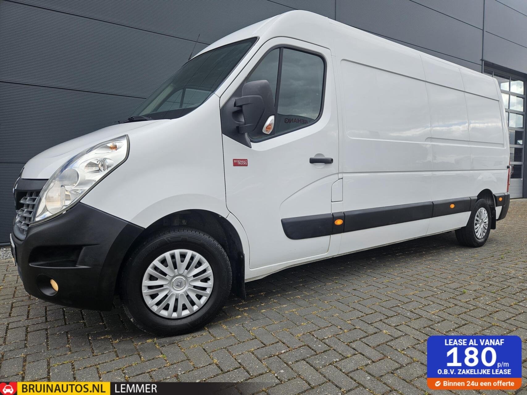 Renault Master 2.3 dCi L3H2 Airco 145 PK Navi 3-zits Cruise, Auto's, Gebruikt, Euro 6, 4 cilinders, Renault