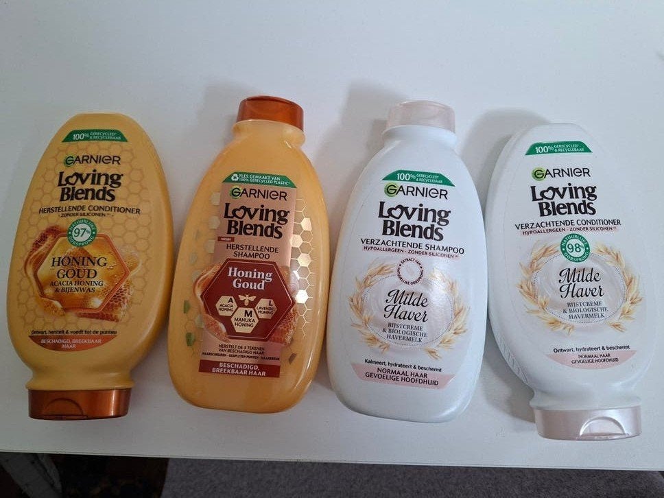 Garnier Loving Blends Shampoo & Conditioner - Nieuw, Ophalen of Verzenden, Nieuw, Shampoo of Conditioner