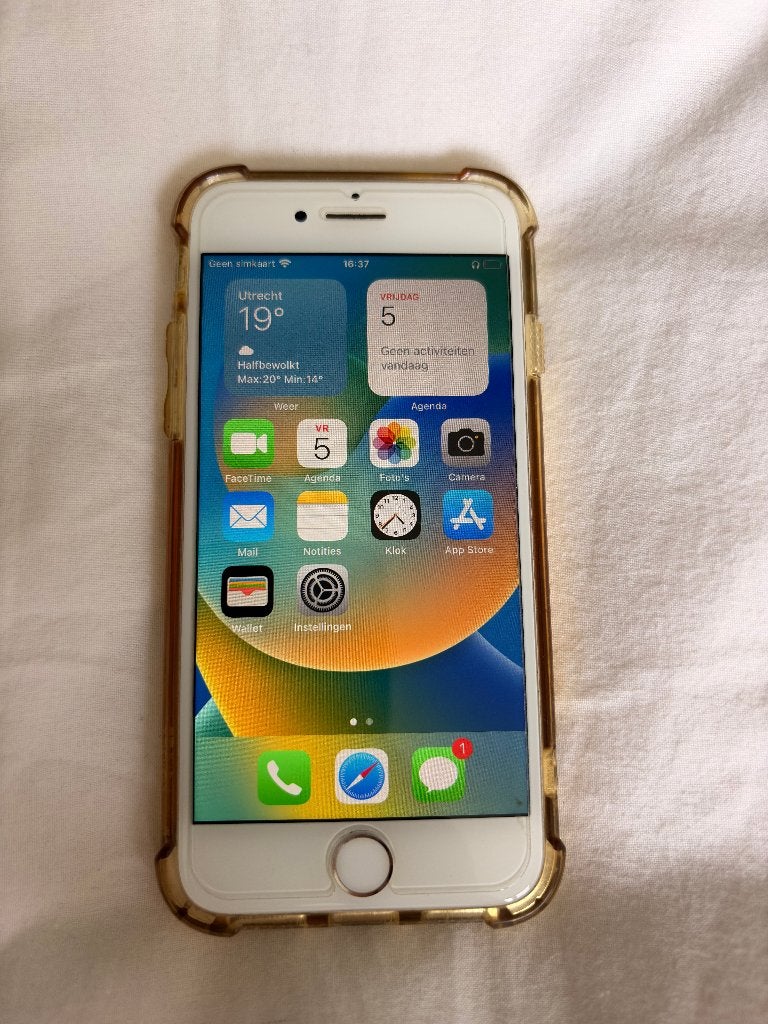 Apple iPhone 8 – Zilver – Batterij 100%, Telecommunicatie, Mobiele telefoons | Apple iPhone, Gebruikt, Ophalen of Verzenden, 64 GB