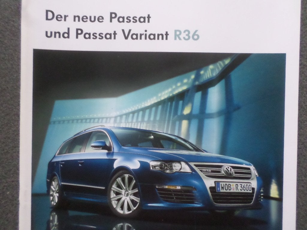 Volkswagen Passat R36 Brochure, Ophalen of Verzenden, Zo goed als nieuw, Volkswagen