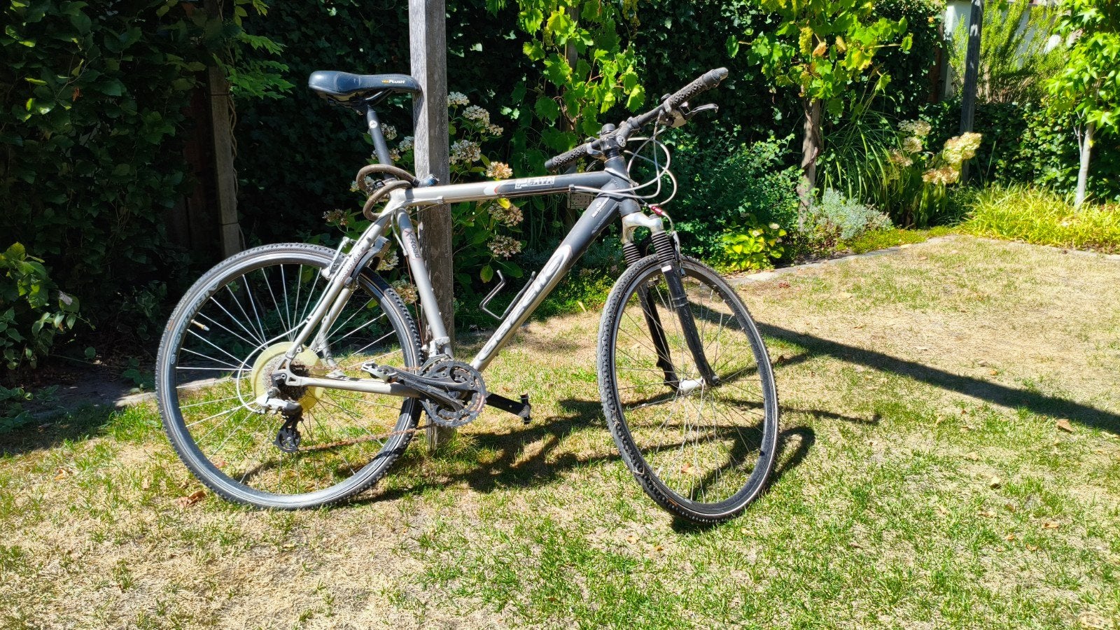 herenfiets cross hybride gazelle playa, Ophalen, 28 inch, Gebruikt, Velgrem