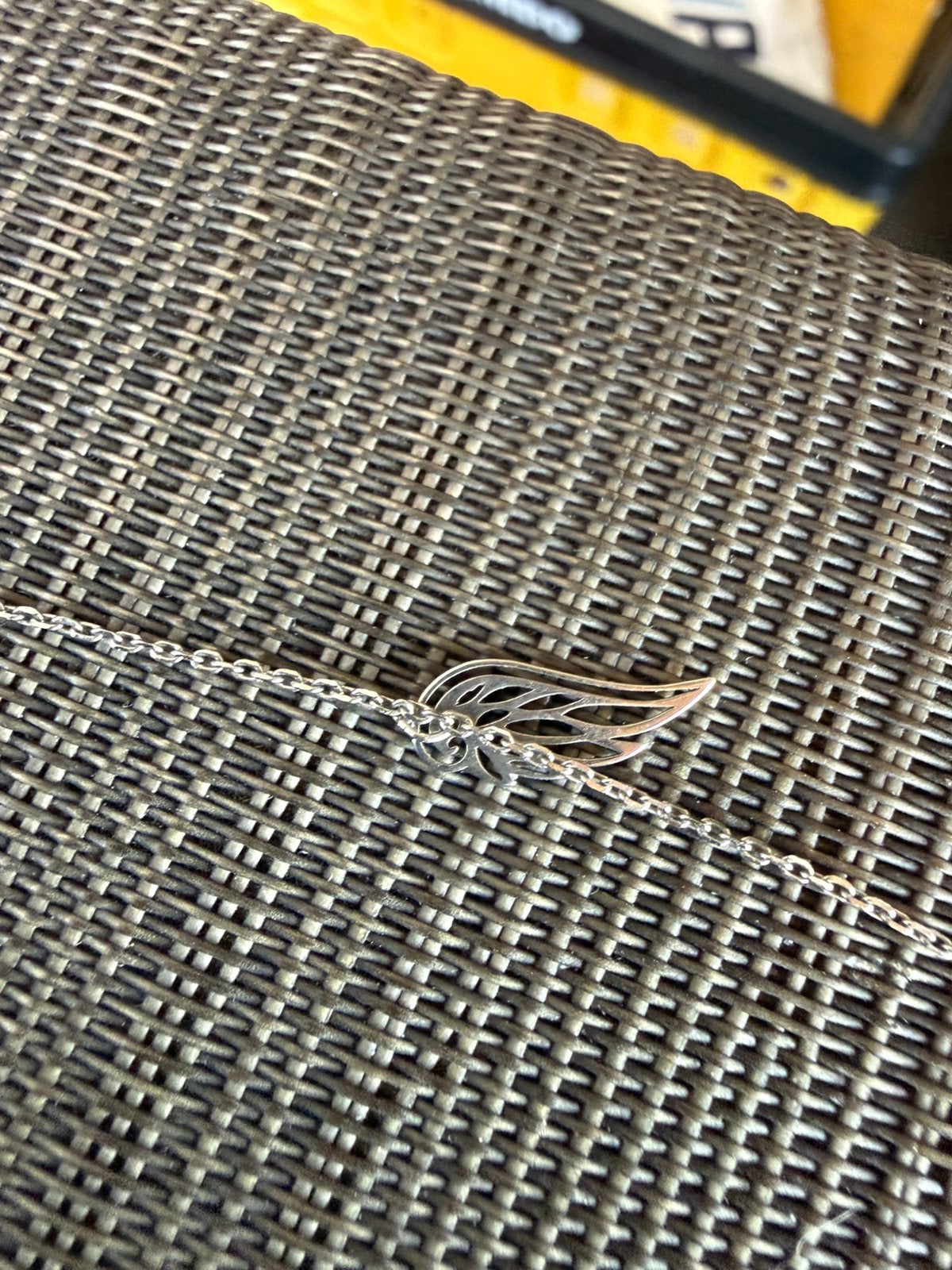 YES zilveren armband 925 – vleugel, Ophalen, Zo goed als nieuw